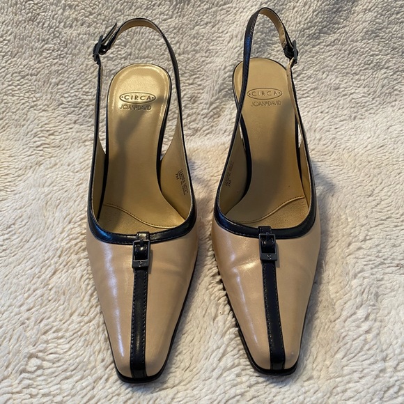 Circa by Joan & David Tan and Black Heeled Slingbacks - Picture 6 of 6